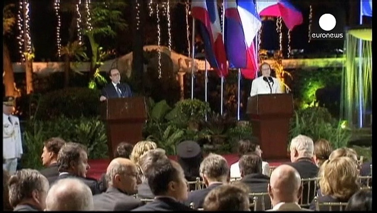 Hollande wirbt auf den Philippinen für Kampf gegen Klimawandel