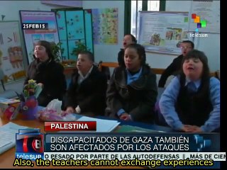 Palestinians with Down Syndrome, innocent victims of the blockade