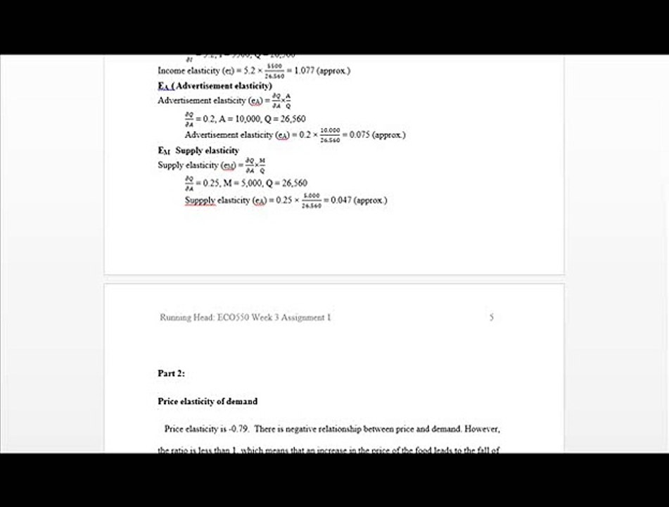 ECO 550 Entire Course All Homework Chapters Assignments DQ's Mid