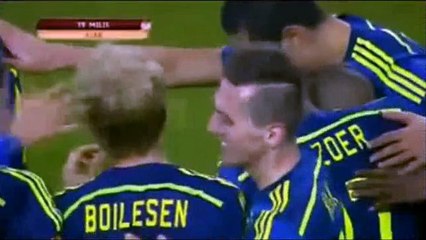 Legia 0-3 Ajax - All Goals - 26-02-2015