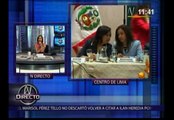 Marisol Espinoza y Ana Jara aparecieron juntas en foro del JNE