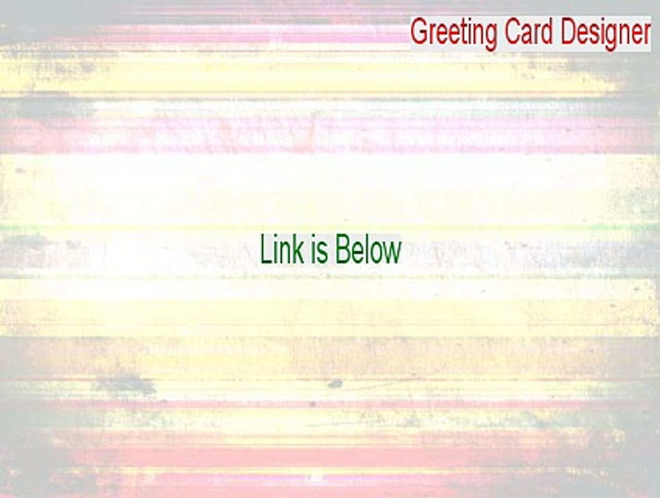 Greeting Card Designer Key Gen - greeting card designer online