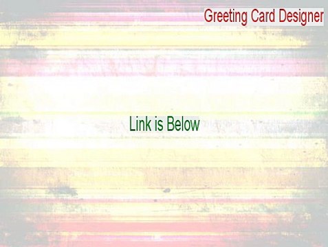 Greeting Card Designer Key Gen - greeting card designer online