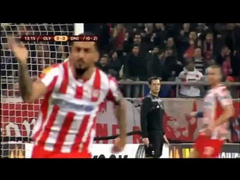 Goal Mitroglou - Olympiakos Piraeus 1-0 Dnipro - 26-02-2015