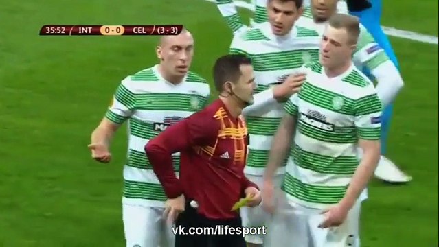 Inter 1 - 0 Celtic All Goals and Full Highlights 26/02/2015 - Europa League