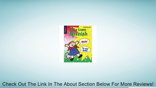 Hayes School Publishing Lets Learn Spanish Gr-K Review