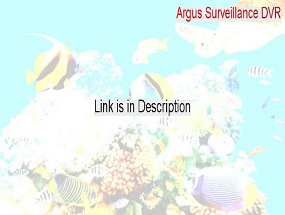 Argus Surveillance DVR Serial - Instant Download (2015)