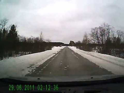 Вылетел с трассы - ДТП в Челябинской обл