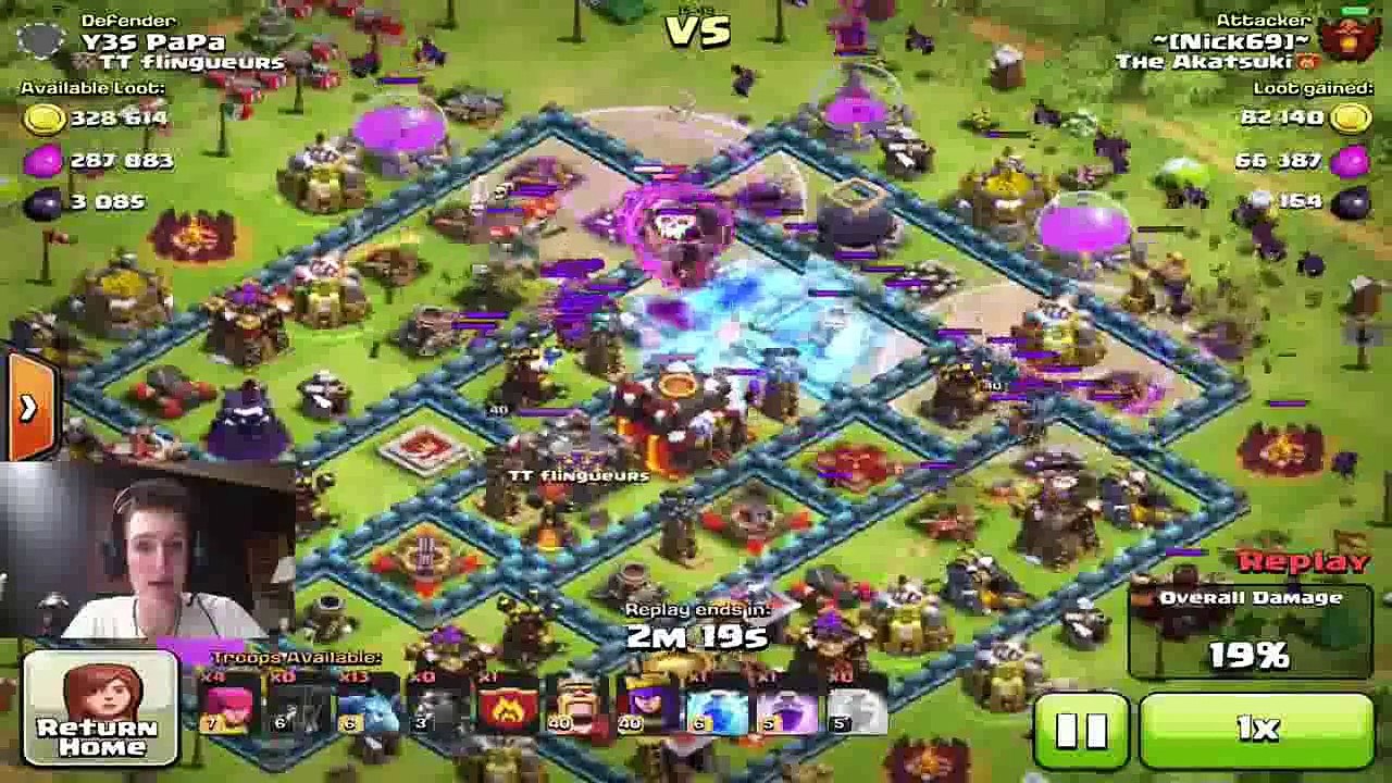 ATTAQUE SUR LE NUMERO 1 DU FARM FRANCAIS Y3S PAPA ! [CLASH OF CLANS]