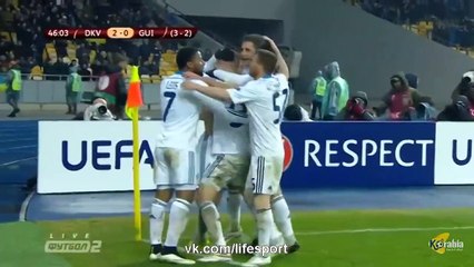 أهداف مباراة ( دينامو كييف vs جانجون ) HD الدوري الأوروبي