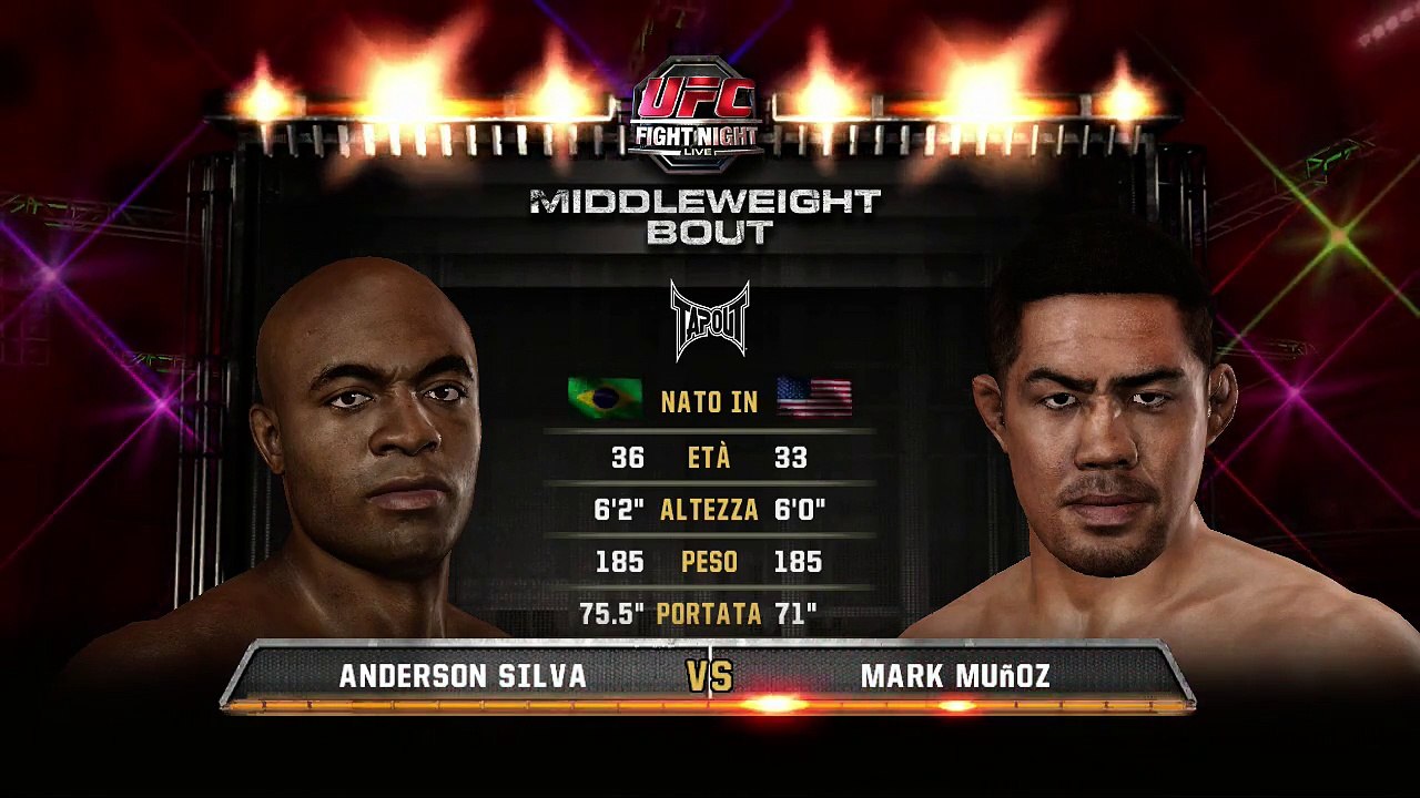 UFC 3 Undisputed Anderson Silva vs Mark Munoz