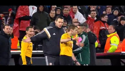 Goal Manu - Feyenoord 1-1 AS Roma - 26-02-2015