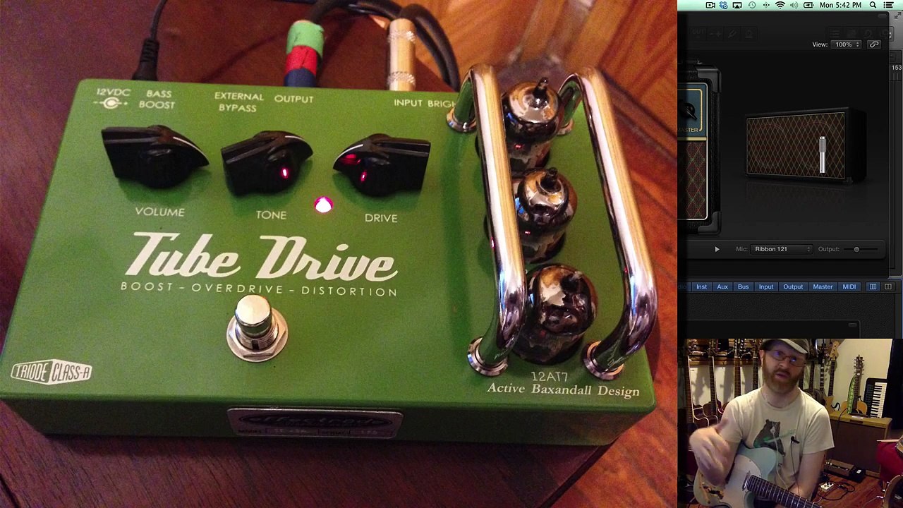 DI Guitar Tone: Amp Simulators + Effectrode Tube Drive