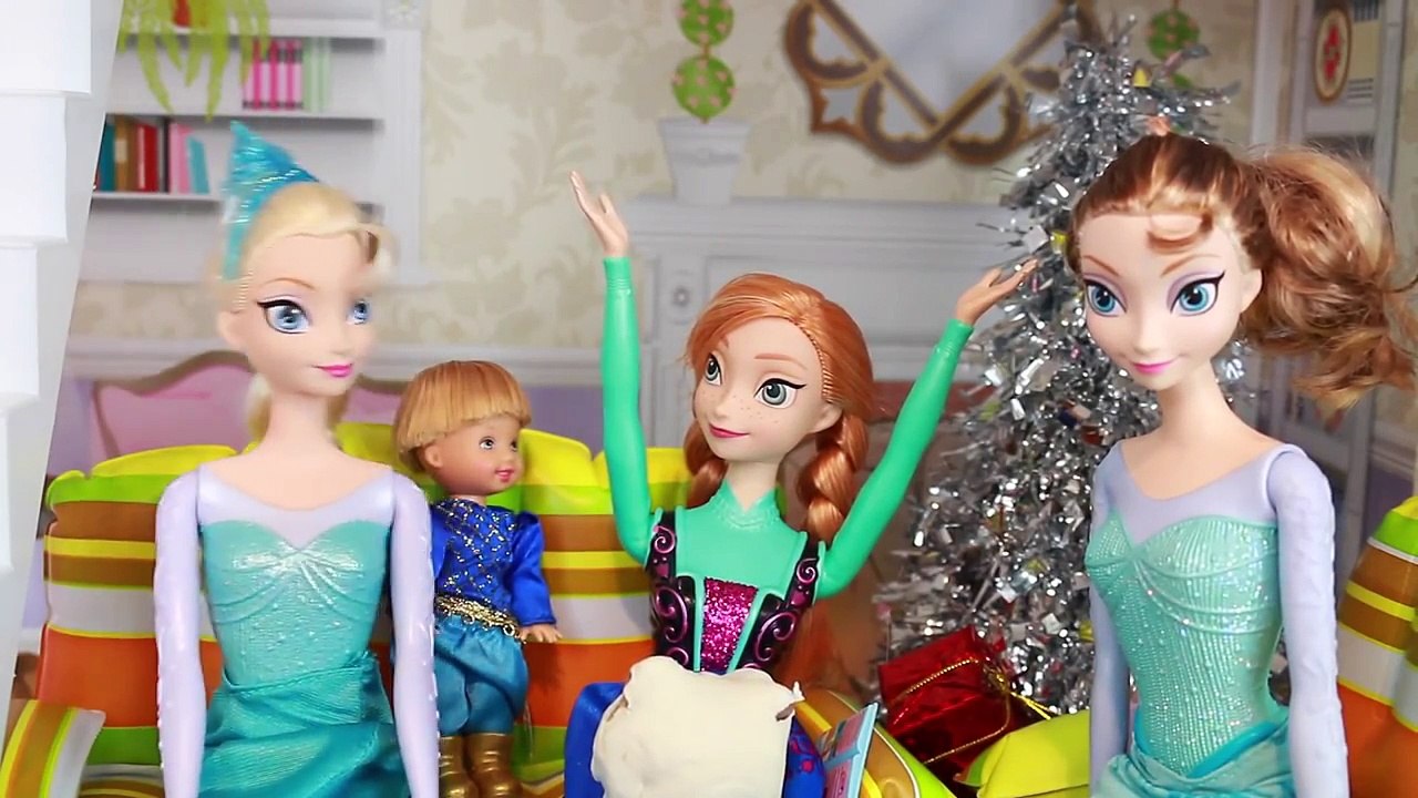 Disney Frozen Elsa EVIL TWIN PART 3 Play-Doh Princess Anna Melsa Barbie Parody LPS Frozen Glam