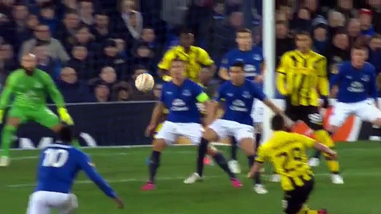 Everton 3-1 Young Boys goals and highlights European League 26/02/2015