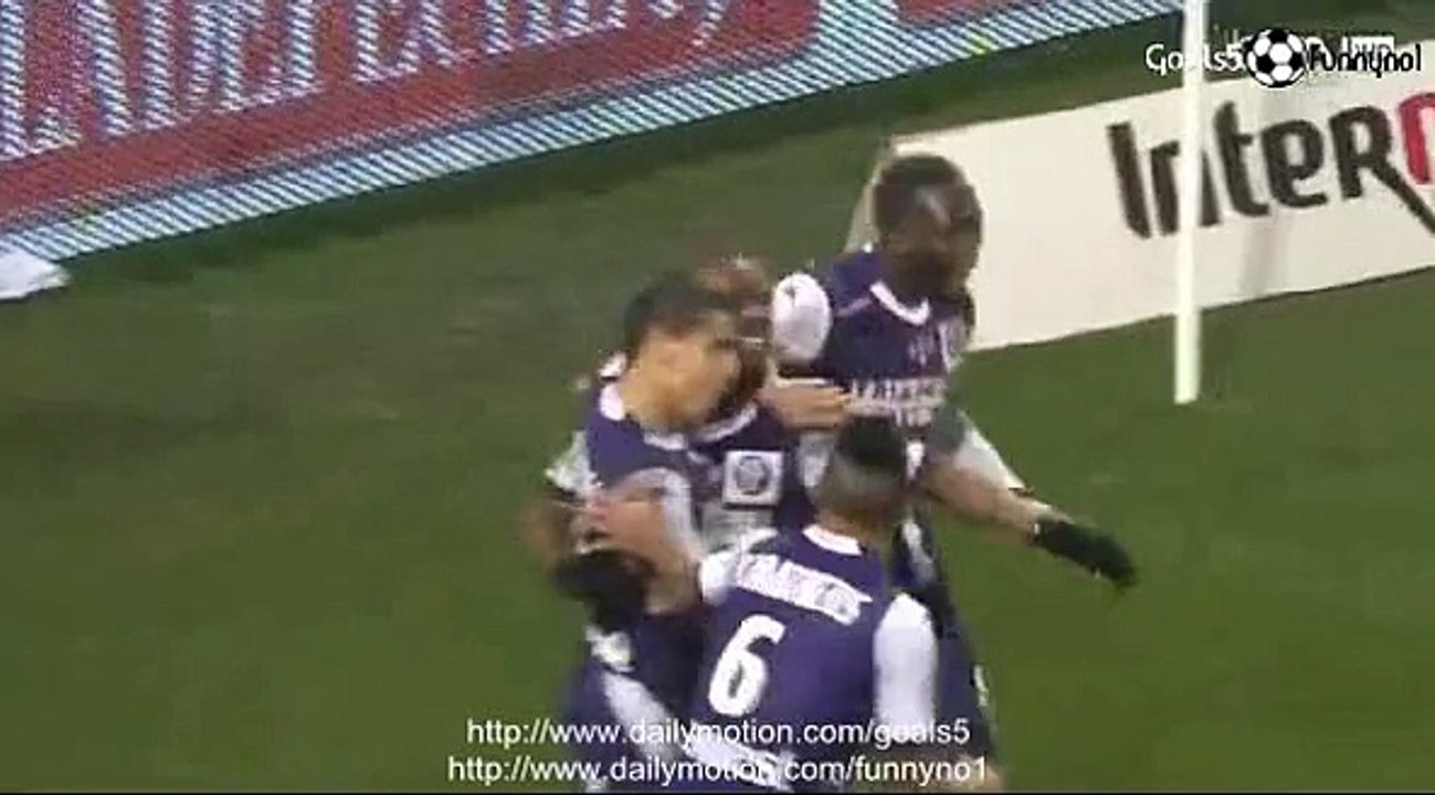 Akpa Akpro J Goal Toulouse 1 - 1 St Etienne Ligue 1 28-2-2015