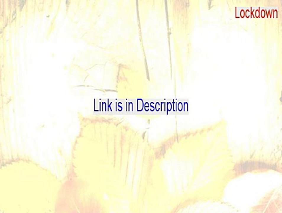 Lockdown Free Download [Instant Download]