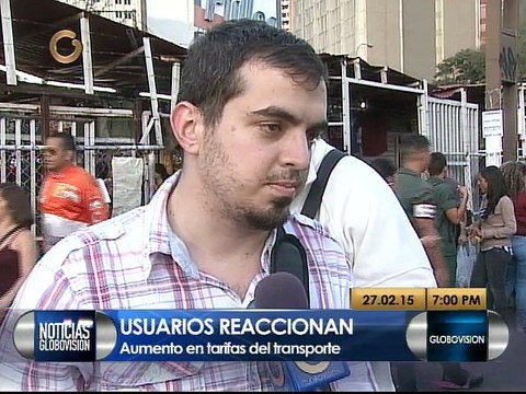 Usuarios rechazan incremento de tarifa de transporte público