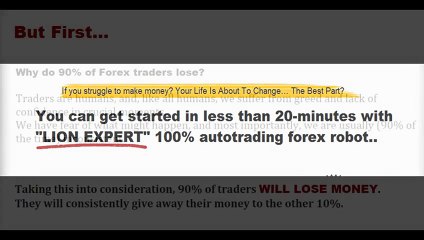 The LION EXPERT Forex Robot Review + BONUS