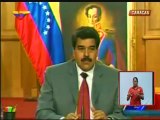 Maduro presentó pruebas de presunto golpe de Estado en cadena nacional
