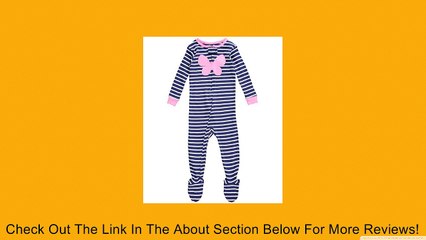 Carter's Baby Girls' "Sweet Butterfly" Footed Pajamas Review