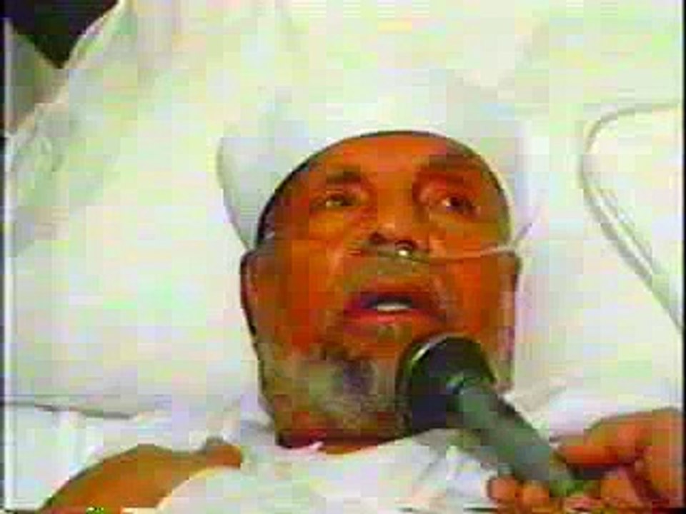 اخر كلمة قالها الشيخ الشعراوي رحمه الله على فراش الموت