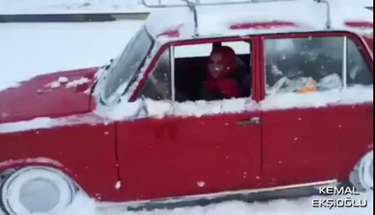 Hacı Murat ile Drift Yapan Sibel Abla