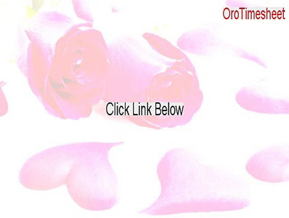 OroTimesheet Key Gen (Download Here)