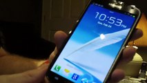 Unboxing - Samsung Galaxy Note-2 - 5.5-inch Super-Amoled Display & 1.6GHz Quad-Core Processor