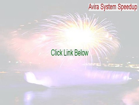 Avira System Speedup Full - Instant Download 2015