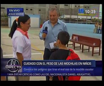 ¿Cuánto peso debe llevar la mochila para que no me haga daño?