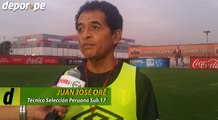 Juan José Oré no abandona a la Selección Peruana Sub 17 pese a su reciente operación (VIDEO)