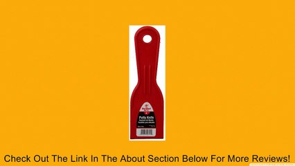 Red Devil 4712 2-Inch Plastic Putty Knife Review