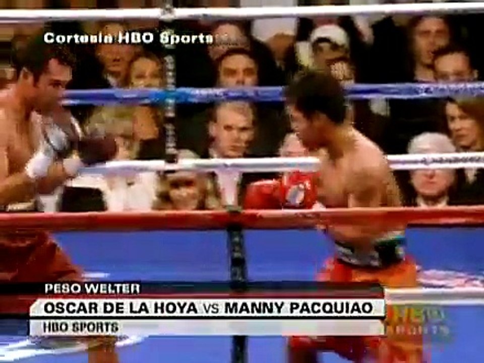 Destrucción de Oscar De La Hoya por Manny Pacquiao