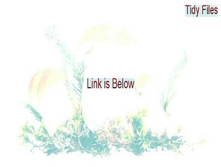 Tidy Files Full [Free Download 2015]