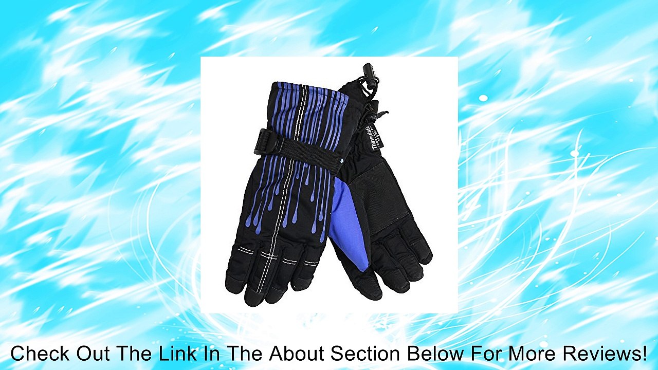 Boy's Tusser "Paint Drip" Snowboard Glove Review