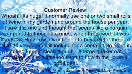 Bond Premium Sisal Twine, 2500' feet-Natural Review