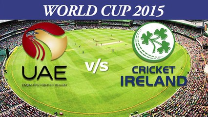 2015 WC IRE vs UAE Amjad Javed on losing thriller to Ireland
