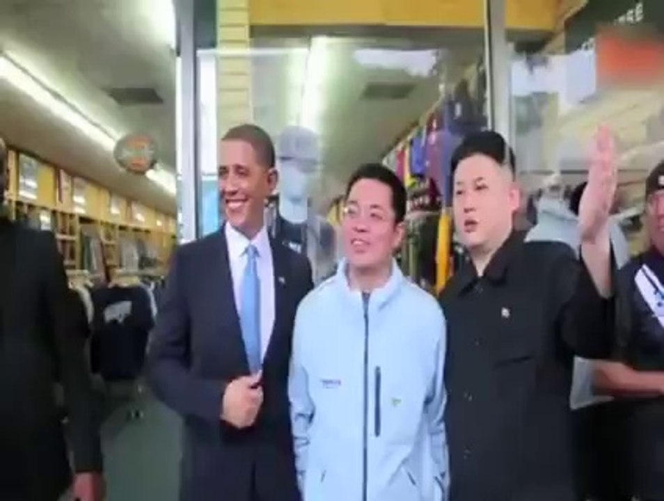 When obama meets Kim Jong-un