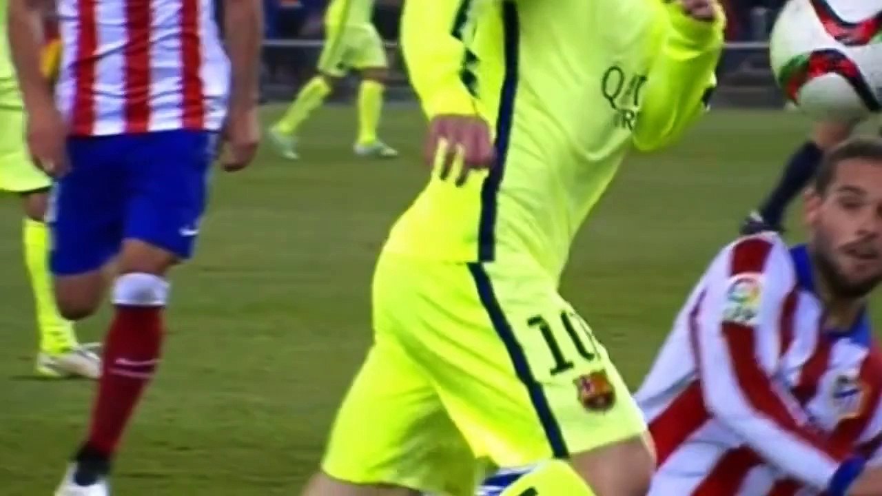 Lionel Messi vs Atletico Madrid (Away) (28-01-2015)  by tubesport