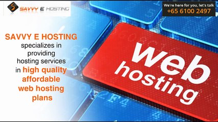 Best Linux Web Hosting in Singapore - Savvyehosting.com