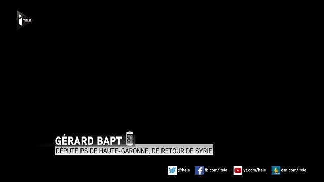 Les explications des parlementaires de retour de Syrie