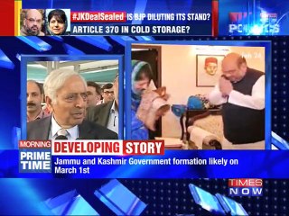 Crucial Mufti-Modi meet today