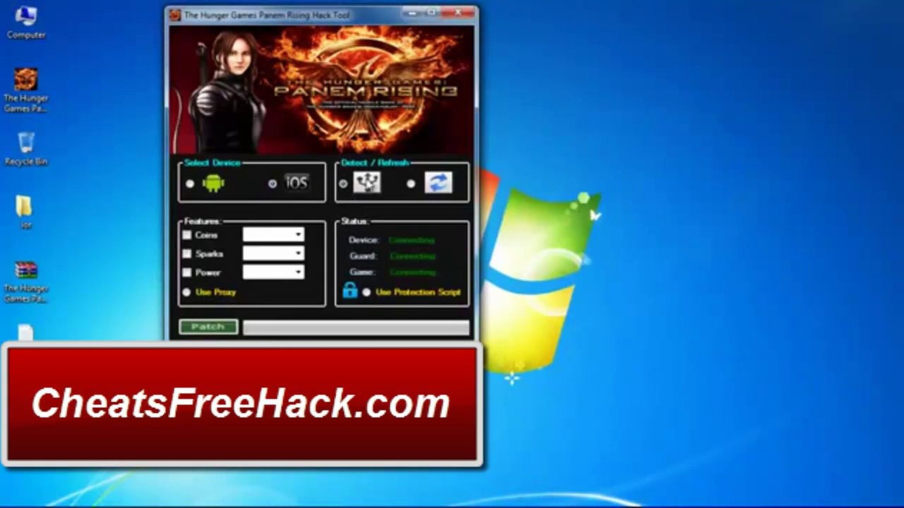 The Hunger Games Panem Rising Hack Coins Gems Spaeks Cheat Tool Free Download 2015
