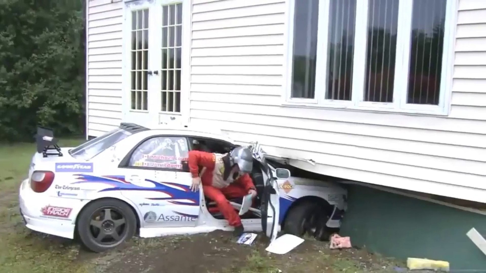 Subaru Rally Crashes