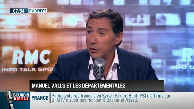 Neumann: Manuel Valls entre en campagne pour les départementales - 27/02