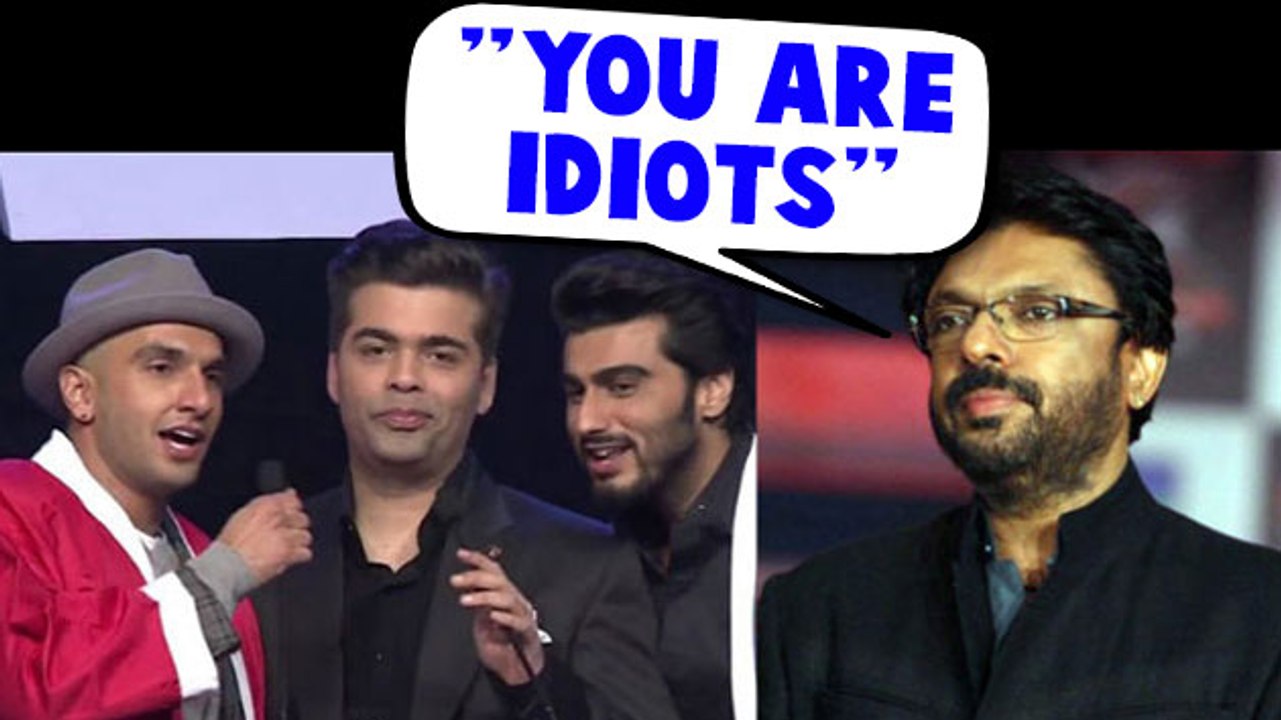 "Ranveer & Arjun Are IDIOTS" Says Sanjay Leela Bhansali | AIB Controversy