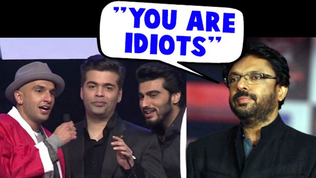 Ranveer & Arjun Are IDIOTS Says Sanjay Leela Bhansali | AIB Controversy