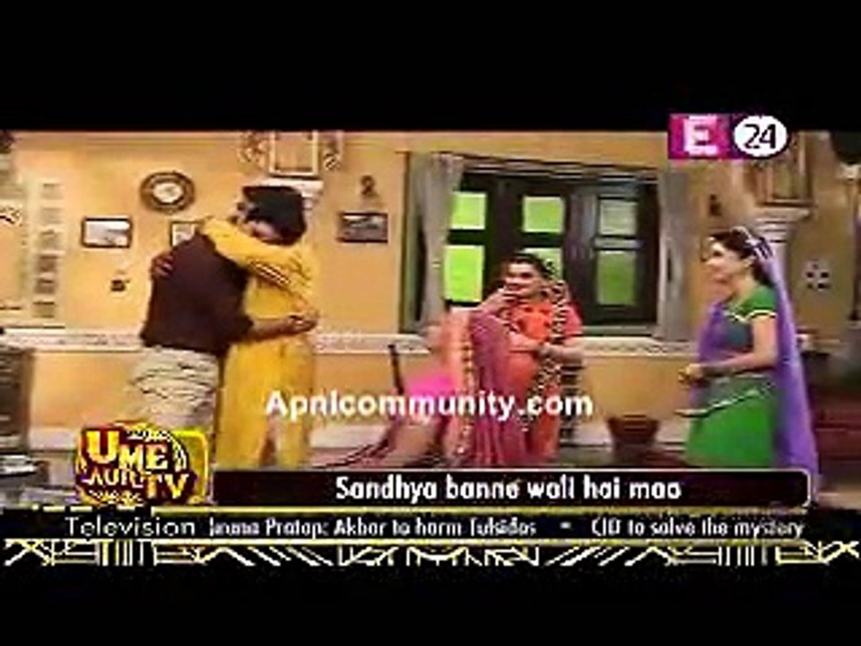 Diya Aur Bati Hum 27th February 2015 Sandhya Aur Suraj Ki Nayi Khushi  www.apnicommunity.com