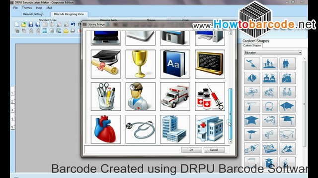 Databar EAN 8 Font using to create barcode labels